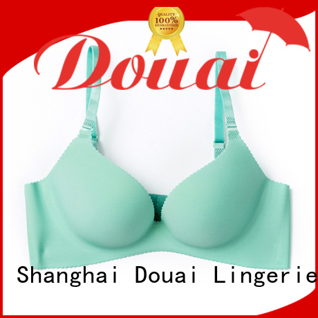 Douai durable seamless push up bra directly sale for ladies