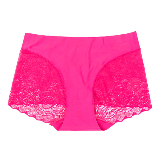 sexy pink lace panties at discount for women