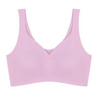 High Quality Soft Sport Padded Comfortable Breathable Seamless Sports Yoga Bra