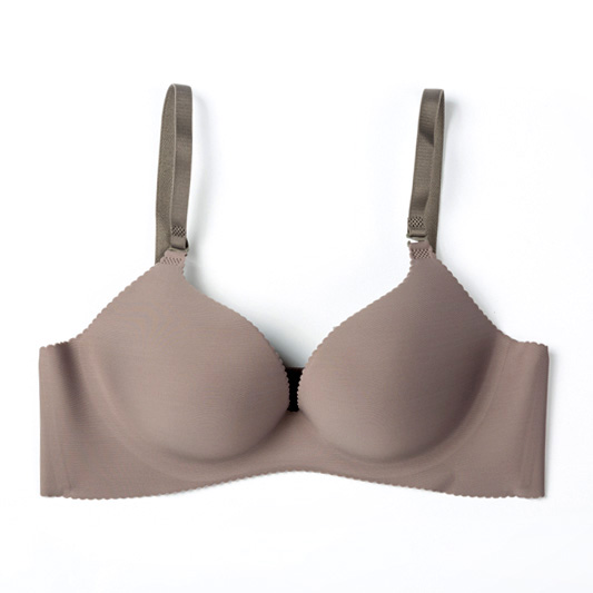 Douai durable seamless cup bra design for madam-2