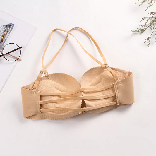 cotton front closure padded bras directly sale for madam