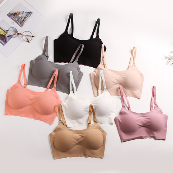 Douai comfortable nude seamless bra manufacturer for home