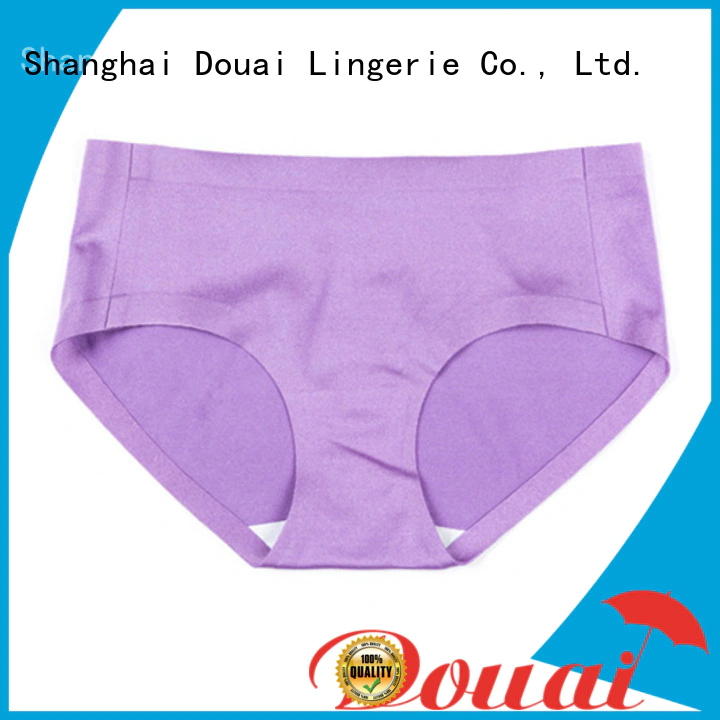Douai nude seamless underwear wholesale for lady