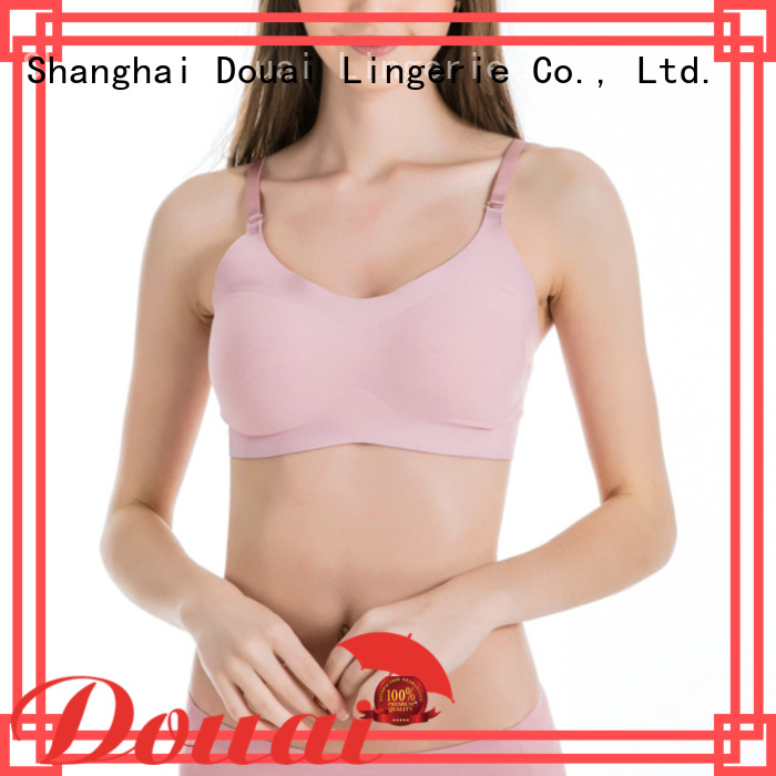 Douai flexible seamless camisole bra supplier for bedroom