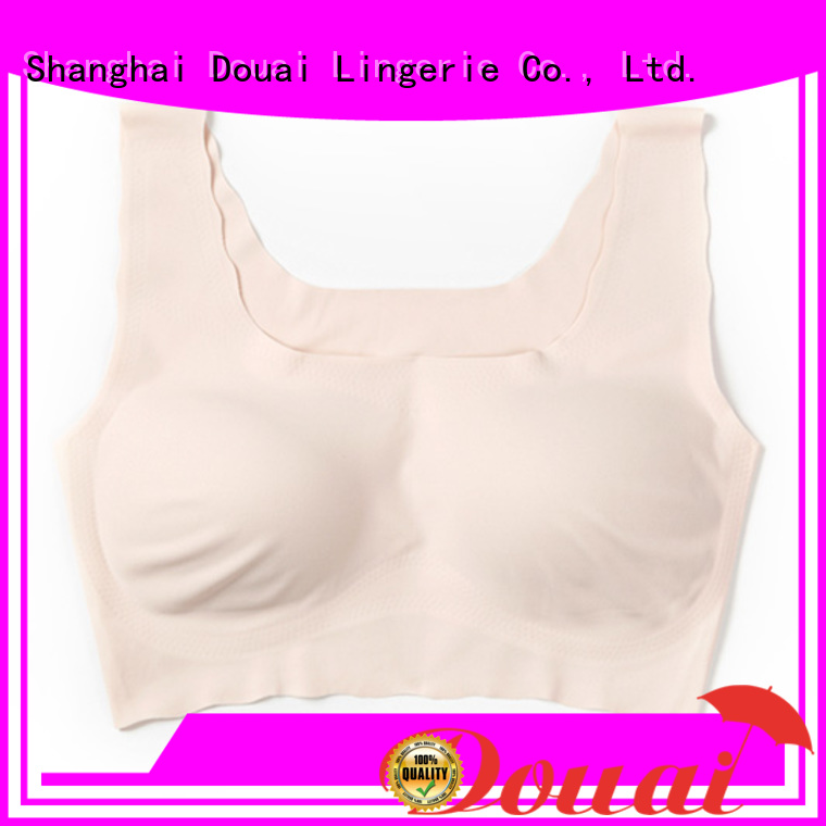 Douai crop top bra factory price for hotel