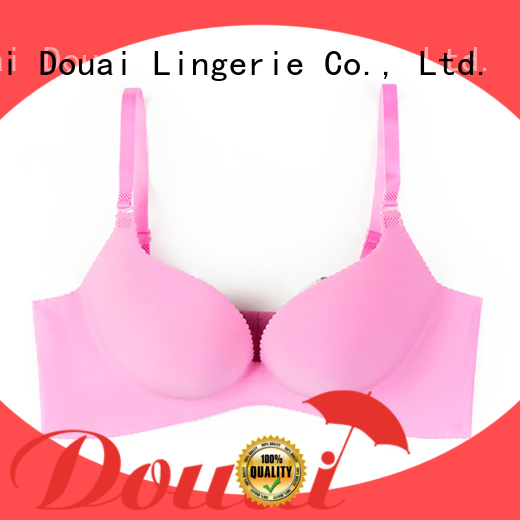 Douai fancy perfect coverage bra supplier for ladies