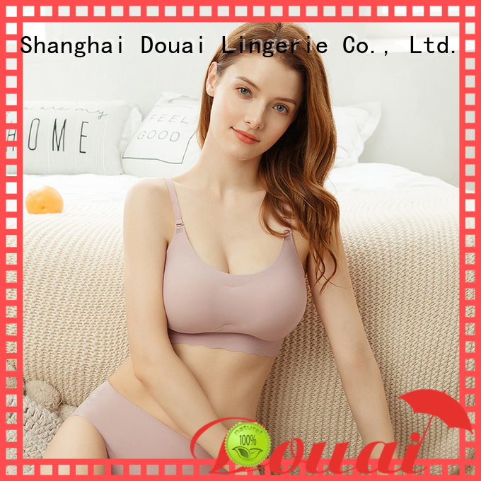 Douai seamless camisole bra factory price for bedroom