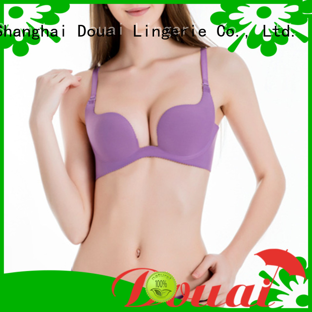 Douai hot selling push up u bra directly sale for beach