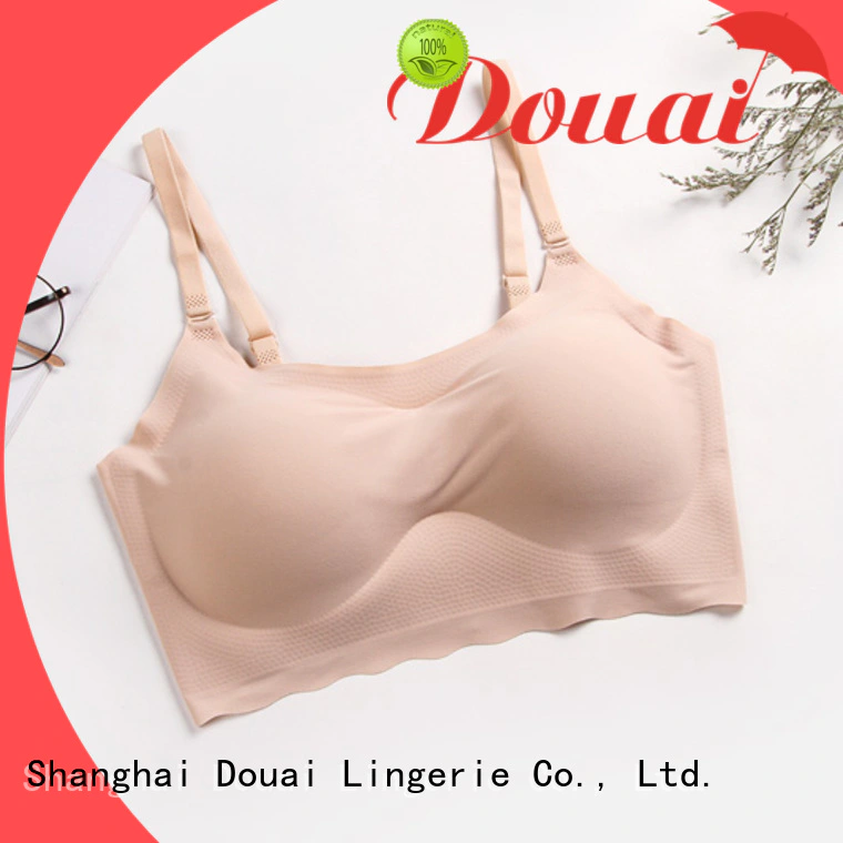 Douai flexible seamless comfort bras supplier for hotel
