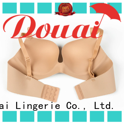 Douai simple seamless cup bra wholesale for madam