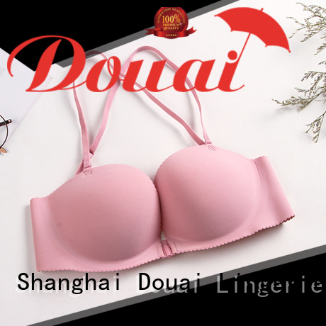 Douai convenient front buckle bra wholesale for girl