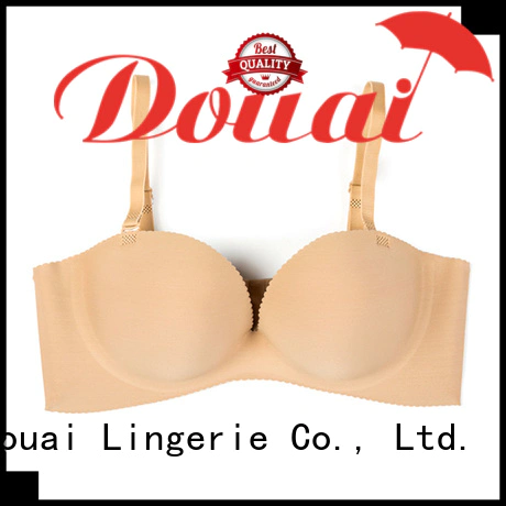 Douai healthy half cup padded bra with good price for party