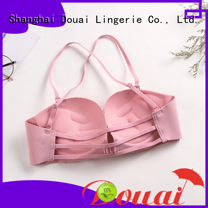 Douai cotton front buckle bra design for women