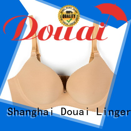Douai durable seamless padded bra directly sale for madam