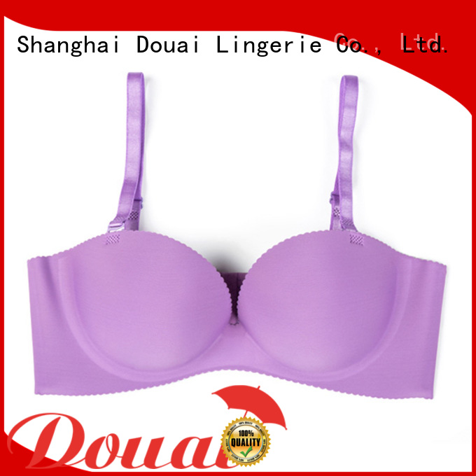 Douai healthy half-cup bra factory for dress