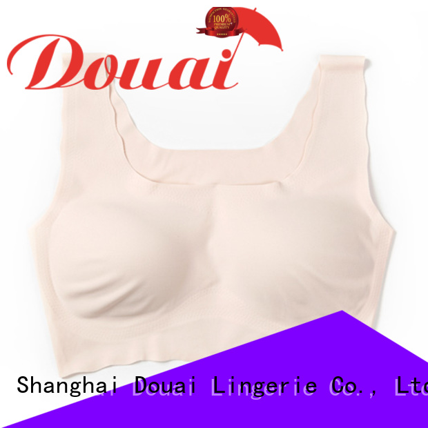 Douai comfortable seamless camisole bra manufacturer for home