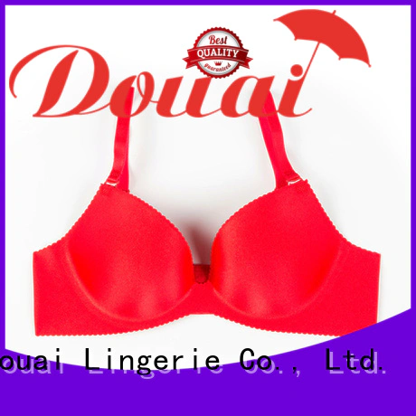 Douai cotton seamless bra design for ladies