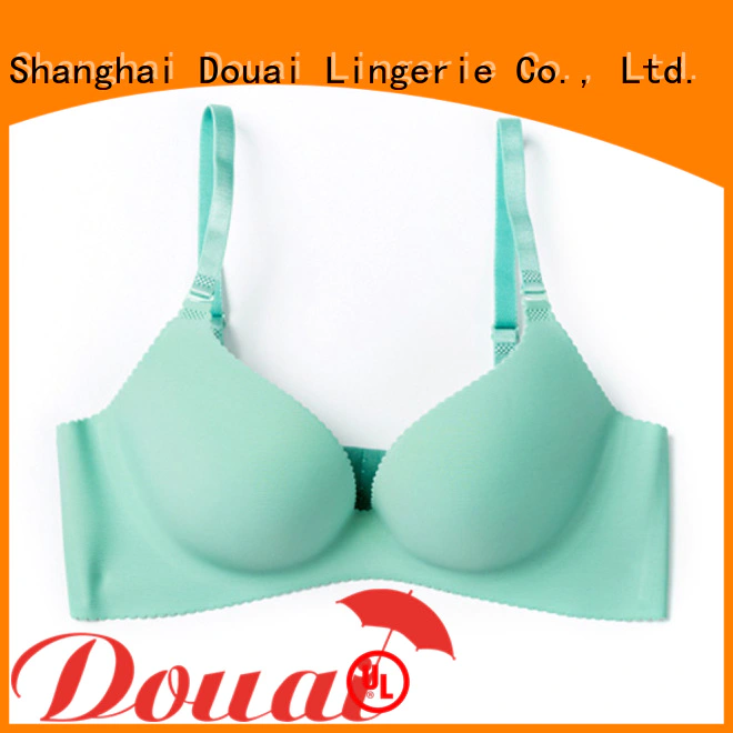 Douai cotton seamless bra design for madam