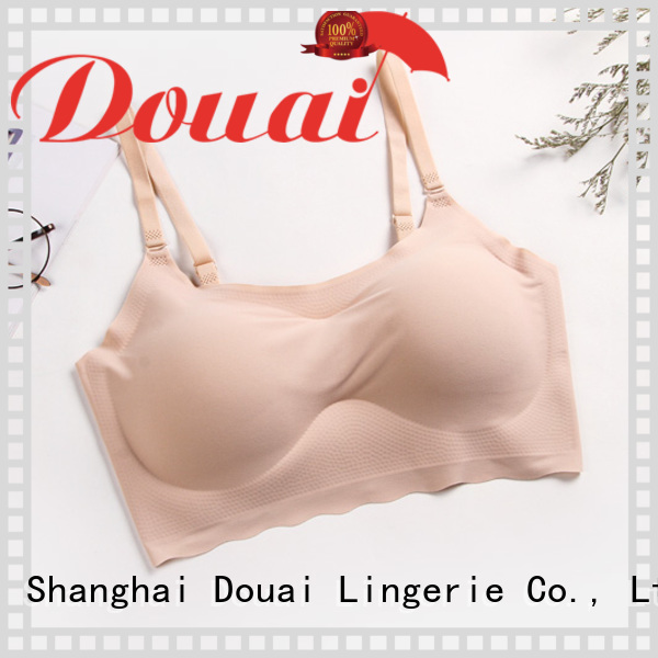 Douai flexible one piece seamless bra supplier for bedroom