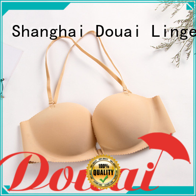 Douai fancy front hook bras directly sale for girl