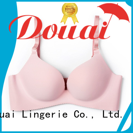 Douai cotton seamless bra wholesale for madam