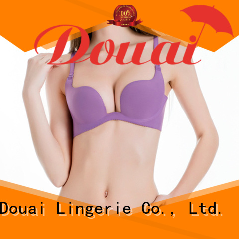 Douai popular seamless u plunge bra from China for dress