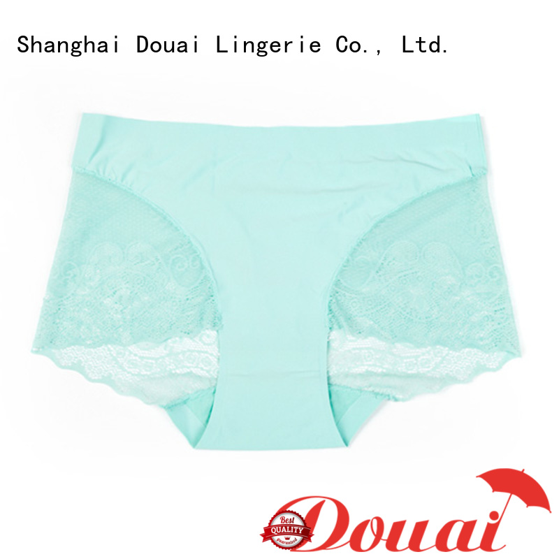 Douai black lace panties at discount for women