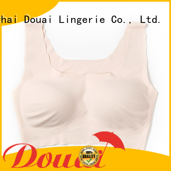 Douai seamless bra vest top factory price for bedroom