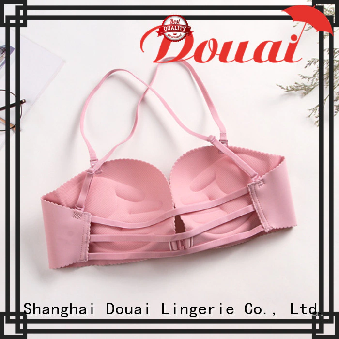 cotton front closure padded bras wholesale for madam