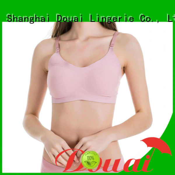 Douai seamless bra tops with support supplier for bedroom