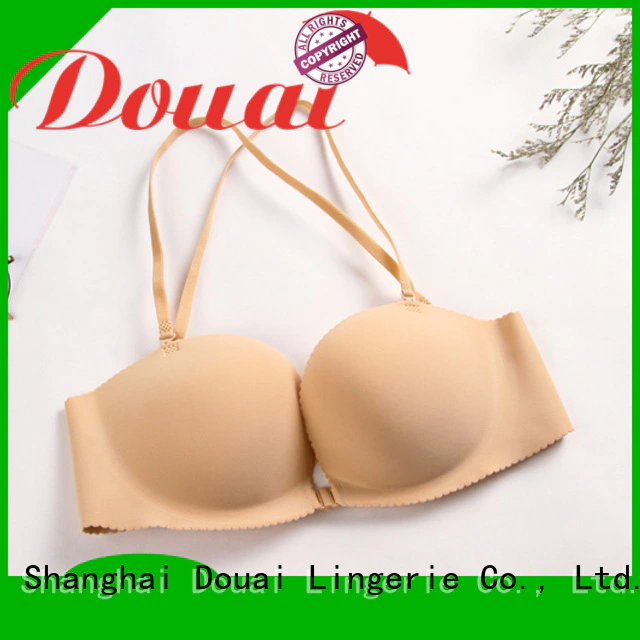 fashionable front hook bras directly sale for madam