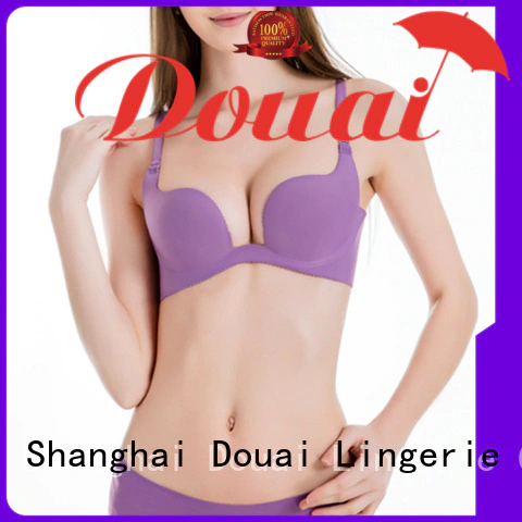 Douai colorful u shape bra from China for dress