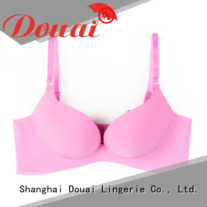 Douai breathable ladies push up bra directly sale for girl