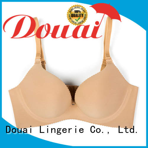 Douai mordern cotton seamless bra design for madam