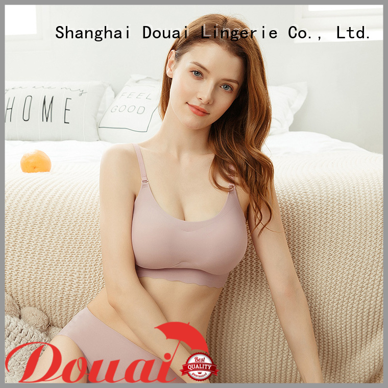 Douai seamless sports bra tank top manufacturer for bedroom