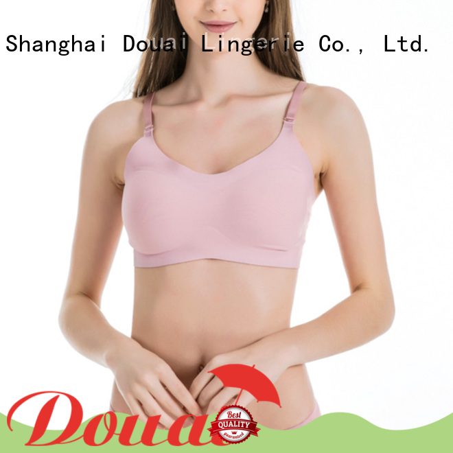 Douai comfortable best seamless bra factory price for hotel