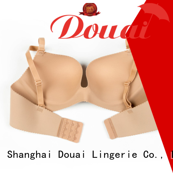 Douai seamless push up bra design for madam