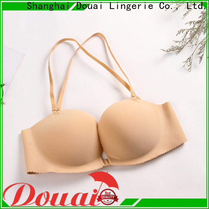 Douai fashionable front hook bras directly sale for ladies