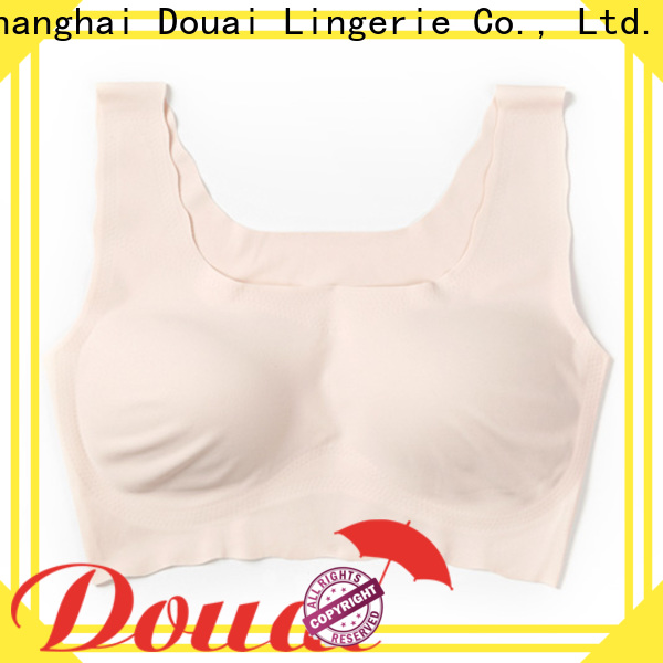 Douai seamless seamless camisole bra factory price for bedroom