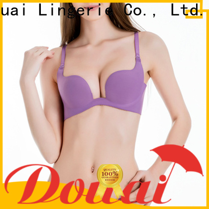 Douai u plunge bra customized for beach