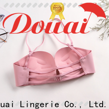 fashionable front clasp bra design for women