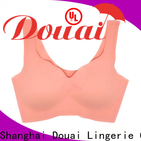 Douai light low impact sports bra factory price for yoga