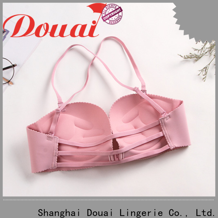 Douai cotton front button bra design for women