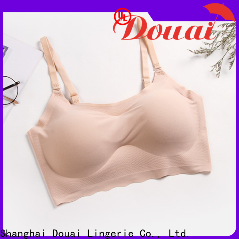 Douai seamless comfort bras factory price for bedroom