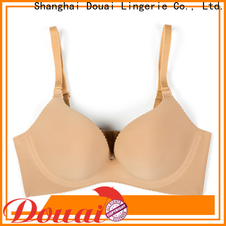 durable cotton seamless bra design for ladies