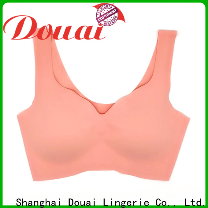 Douai elastic hot yoga bra supplier for yoga