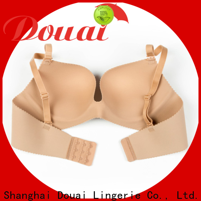 Douai attractive best seamless push up bra wholesale for women