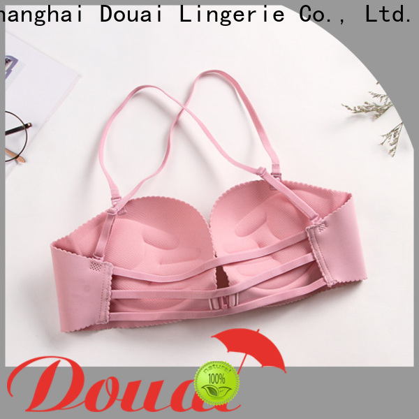 Douai fashionable front clasp bralette design for ladies