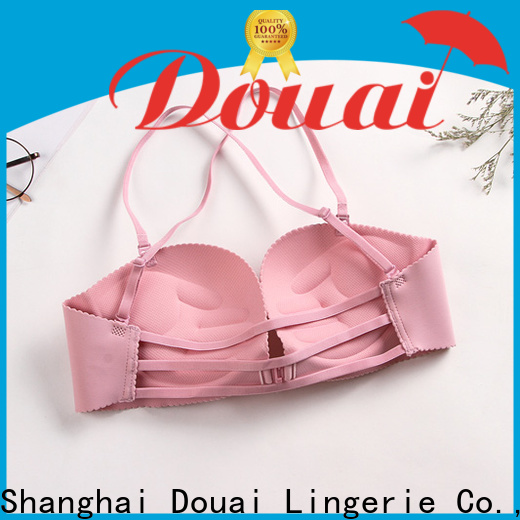 Douai cotton front clip bras wholesale for madam