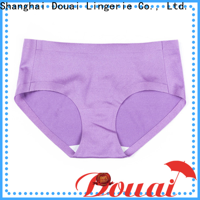 natural seamless panties factory price for lady